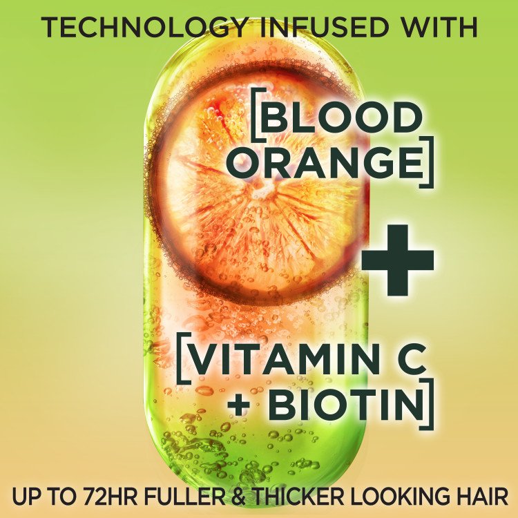 Technology infused with blood orange, vitamin c, and biotin